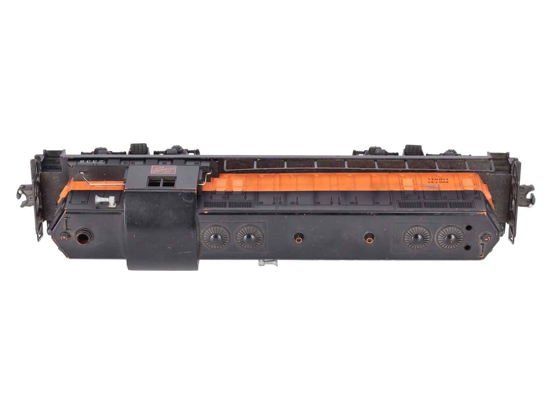 Lionel 2338 Vintage O Milwaukee Road Powered GP-7 Diesel Locomotive VG