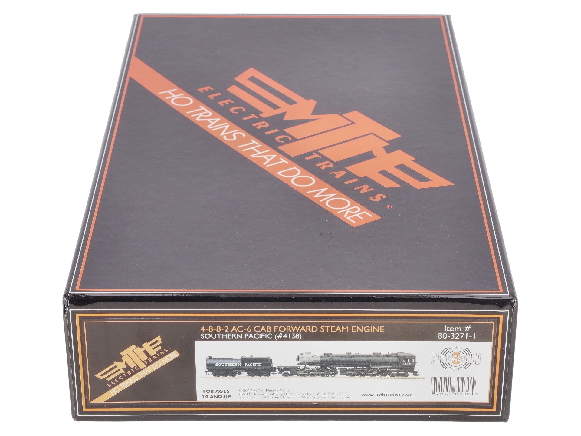 MTH 80-3271-1 HO Southern Pacific 4-8-8-2 Class AC-6 Modern P-S 3.0 & DCC #4138