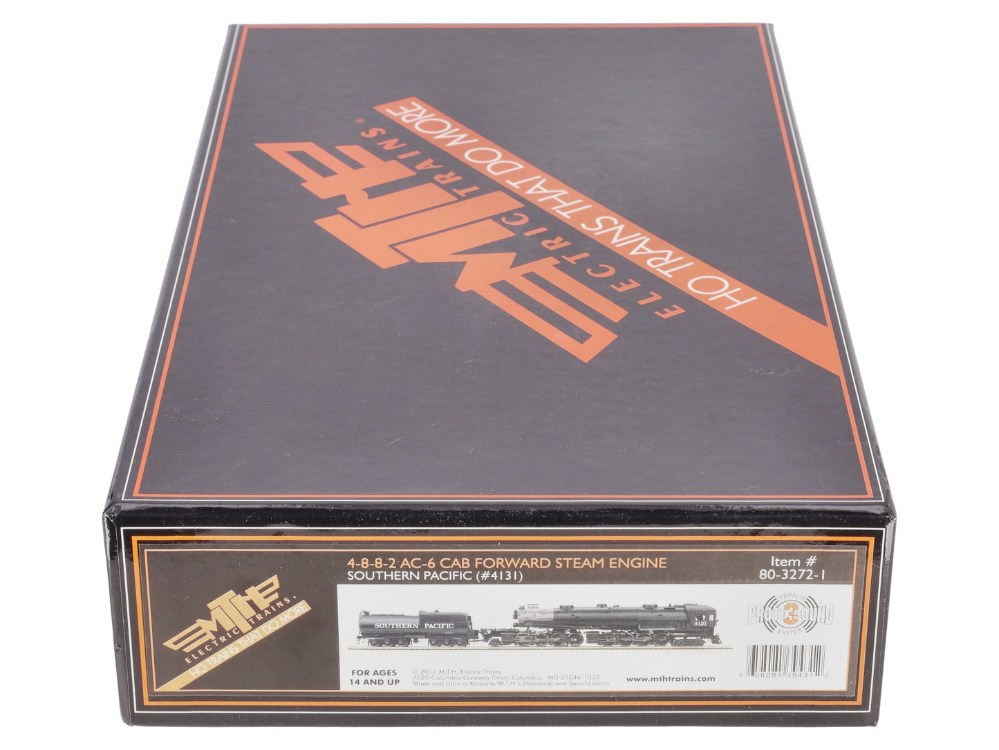 MTH 80-3272-1 HO Southern Pacific 4-8-8-2 AC-6 Cab Forward Steam Engine #4131