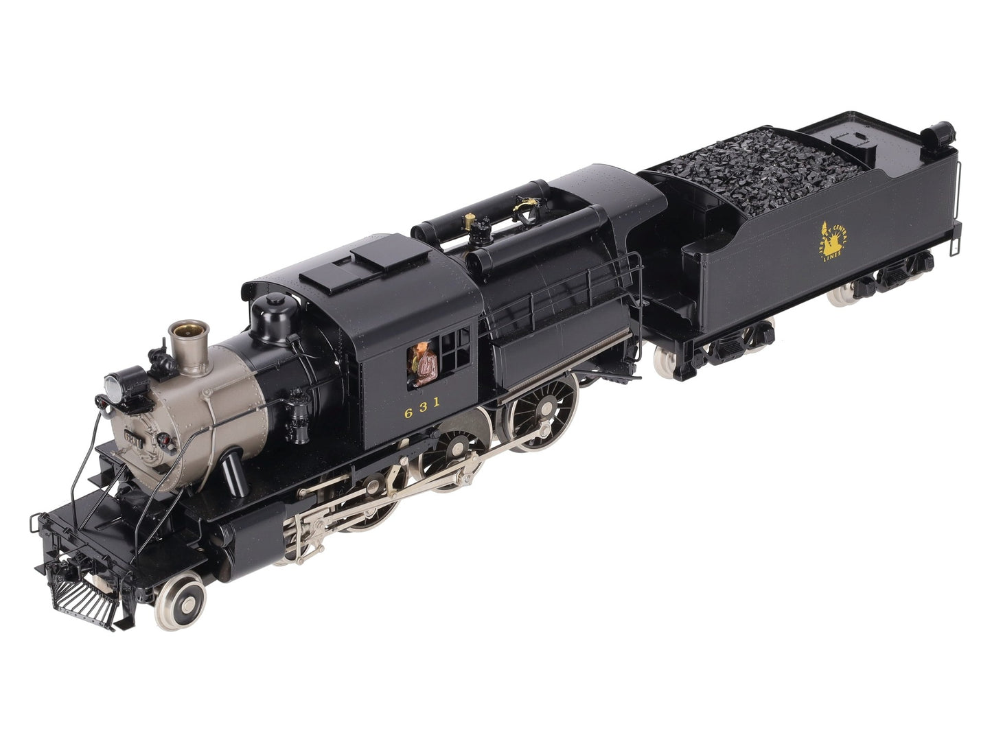 Williams 5015 O Gauge BRASS CNJ Camelback 4-6-0 Steam Locomotive & Tender #631 LN/Box