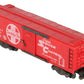 American Flyer 24054 Vintage S Santa Fe Boxcar with Pike Master Couplers VG