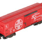 American Flyer 24054 Vintage S Santa Fe Boxcar with Pike Master Couplers VG