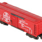 American Flyer 24054 Vintage S Santa Fe Boxcar with Pike Master Couplers VG