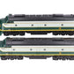 MTH 30-2676-1 Erie E-8AA Diesel Engine Set w/Proto-Sound 2.0 #828/822