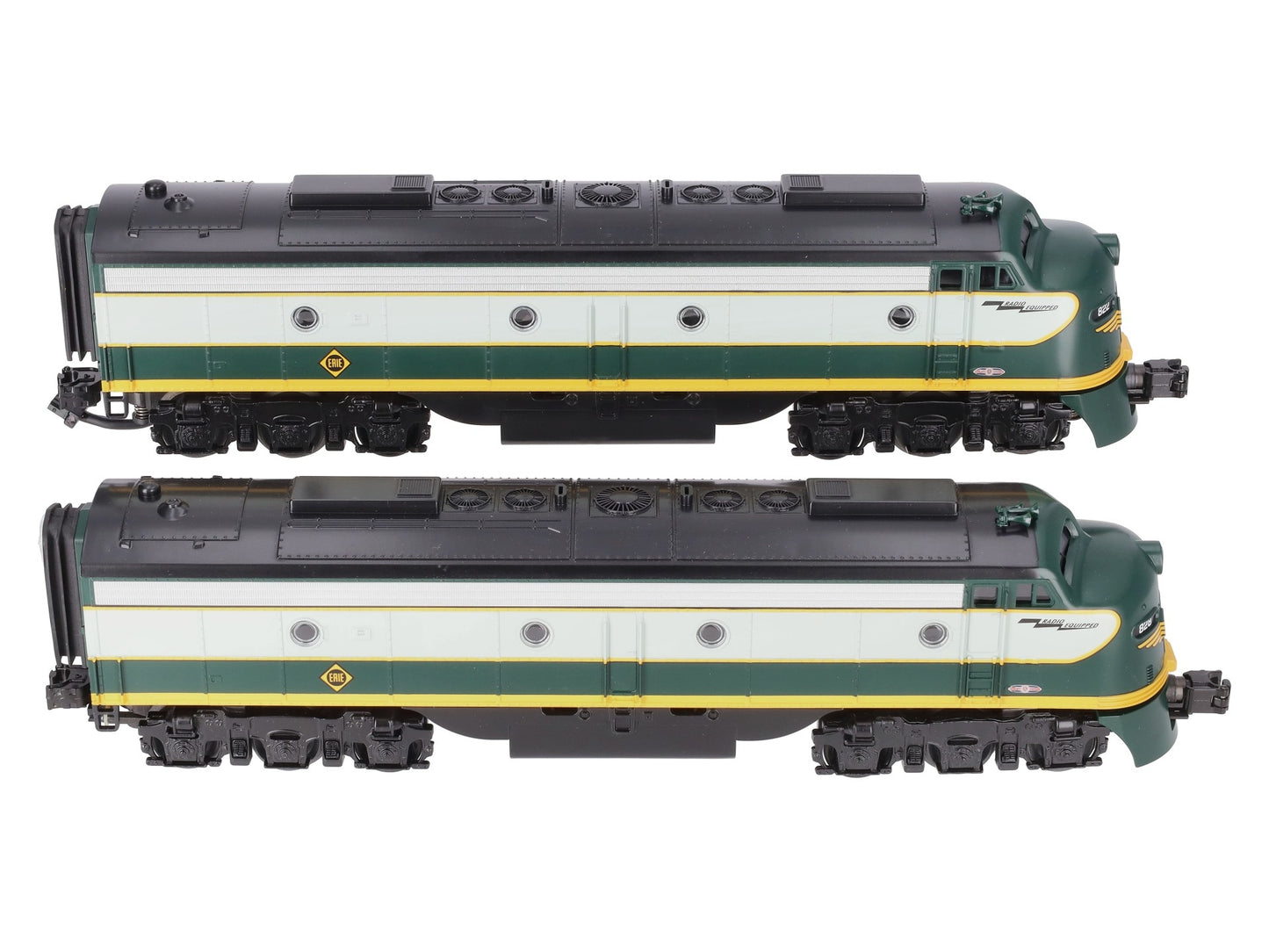 MTH 30-2676-1 Erie E-8AA Diesel Engine Set w/Proto-Sound 2.0 #828/822