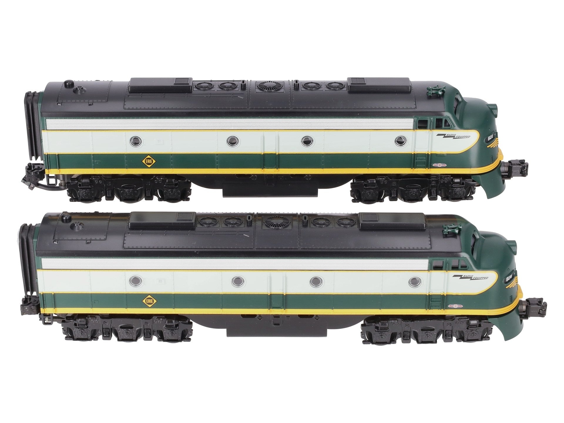 MTH 30-2676-1 Erie E-8AA Diesel Engine Set w/Proto-Sound 2.0 #828/822
