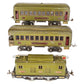 Lionel 347 Vintage Standard Gauge Electric Set: 8, 337, 338 VG
