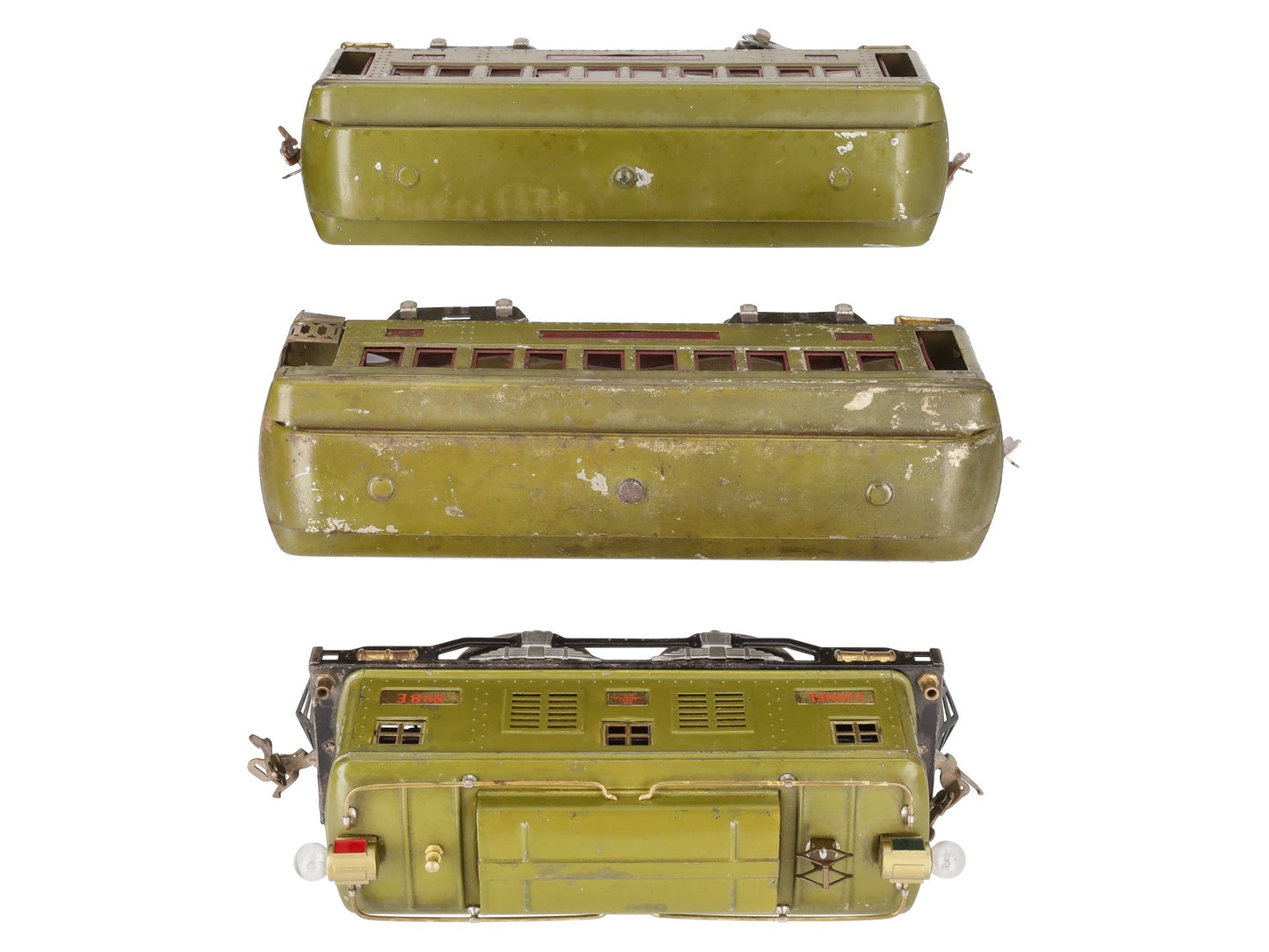 Lionel 347 Vintage Standard Gauge Electric Set: 8, 337, 338 VG