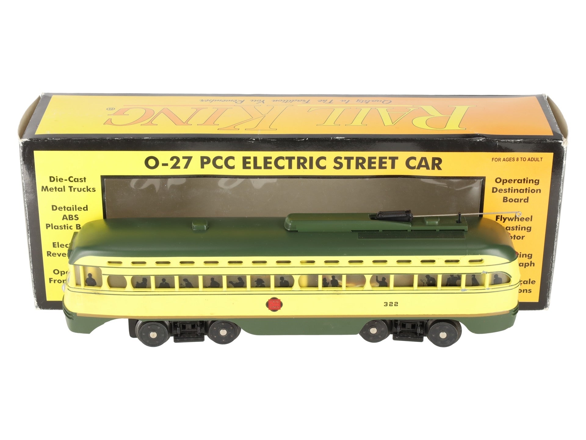 MTH 30-2530-1 Twin Cities PCC Electric Street Car with PS2.0 VG/Box