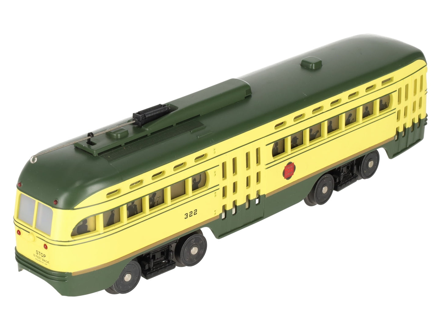 MTH 30-2530-1 Twin Cities PCC Electric Street Car with PS2.0 VG/Box