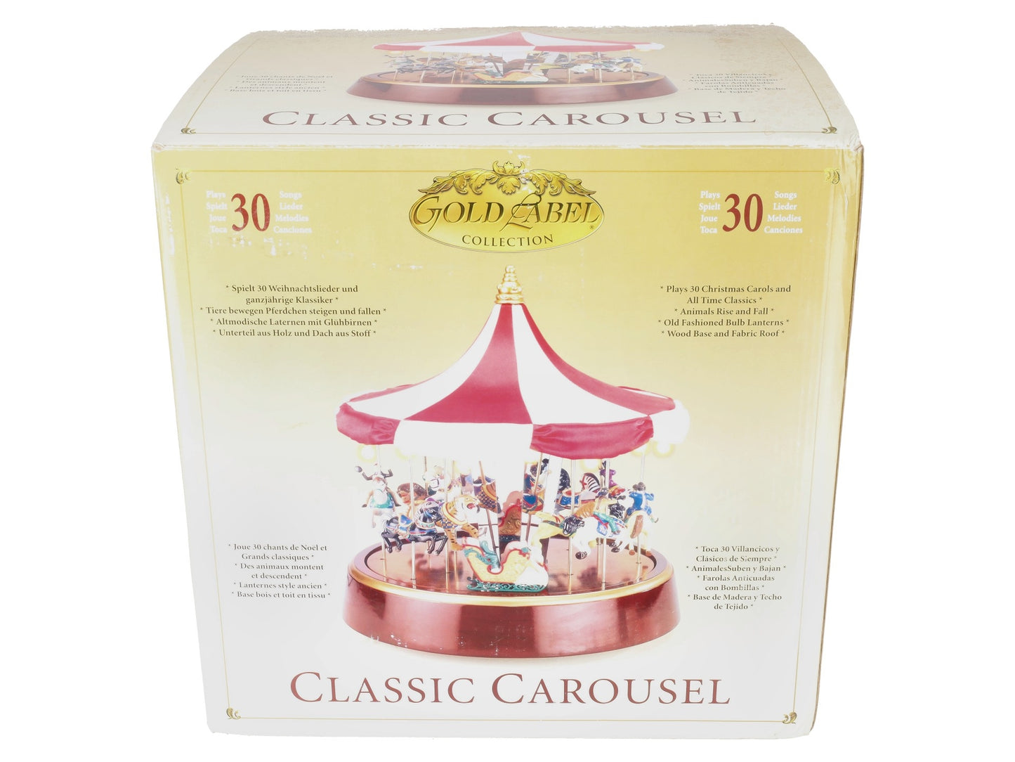 Gold Label Classic Carousel w/ 30 Songs EX/Box