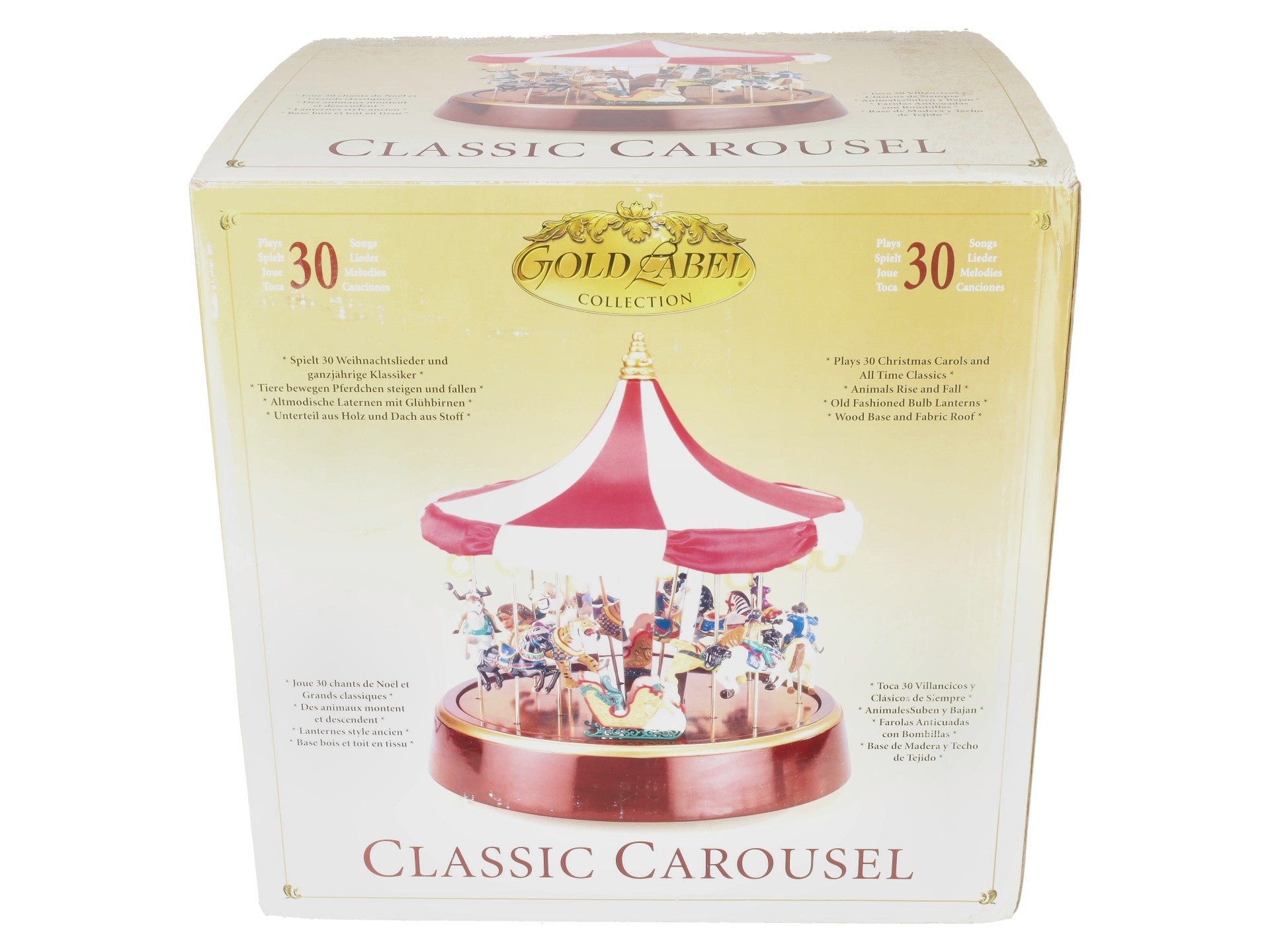 Gold Label Classic Carousel w/ 30 Songs EX/Box