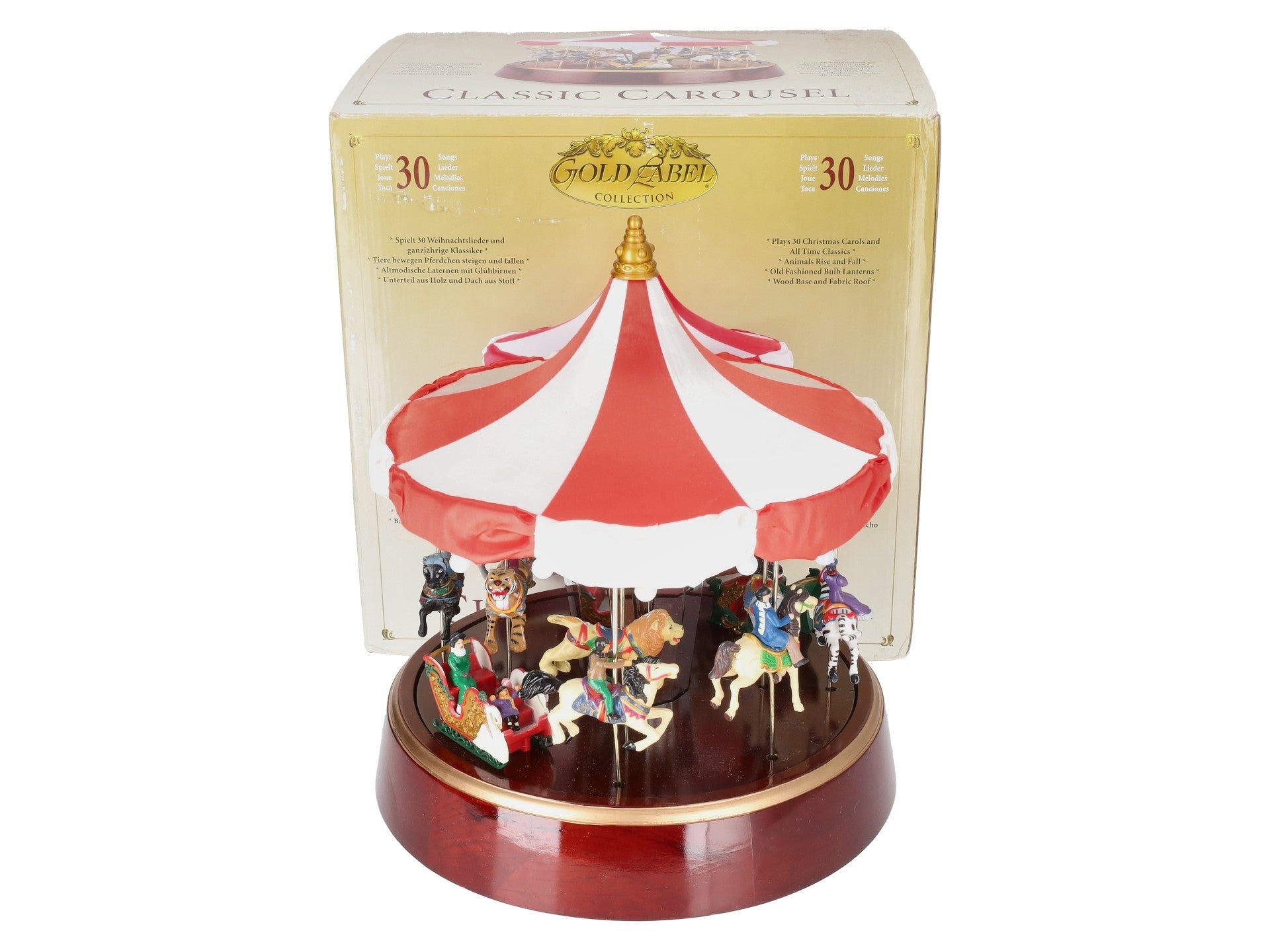 Gold Label Classic Carousel w/ 30 Songs EX/Box