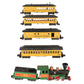 American Flyer 21088 Vintage S FY&P Steam Locomotive & Passenger Cars VG