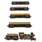 American Flyer 21088 Vintage S FY&P Steam Locomotive & Passenger Cars VG