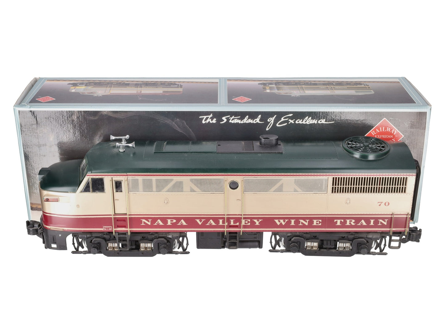 Aristo-Craft 22048 G Napa Valley Wine Train FA Diesel #70 EX/Box