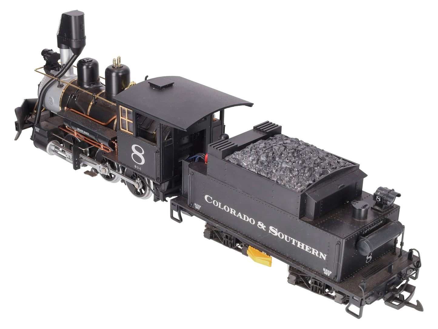 LGB 23192 G Scale Colorado & Southern Steam Locomotive and Tender #8 EX/Box