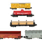 American Flyer Vintage S Freight Cars # 24316, 24216, 24516, 924 & 24076 [5] EX