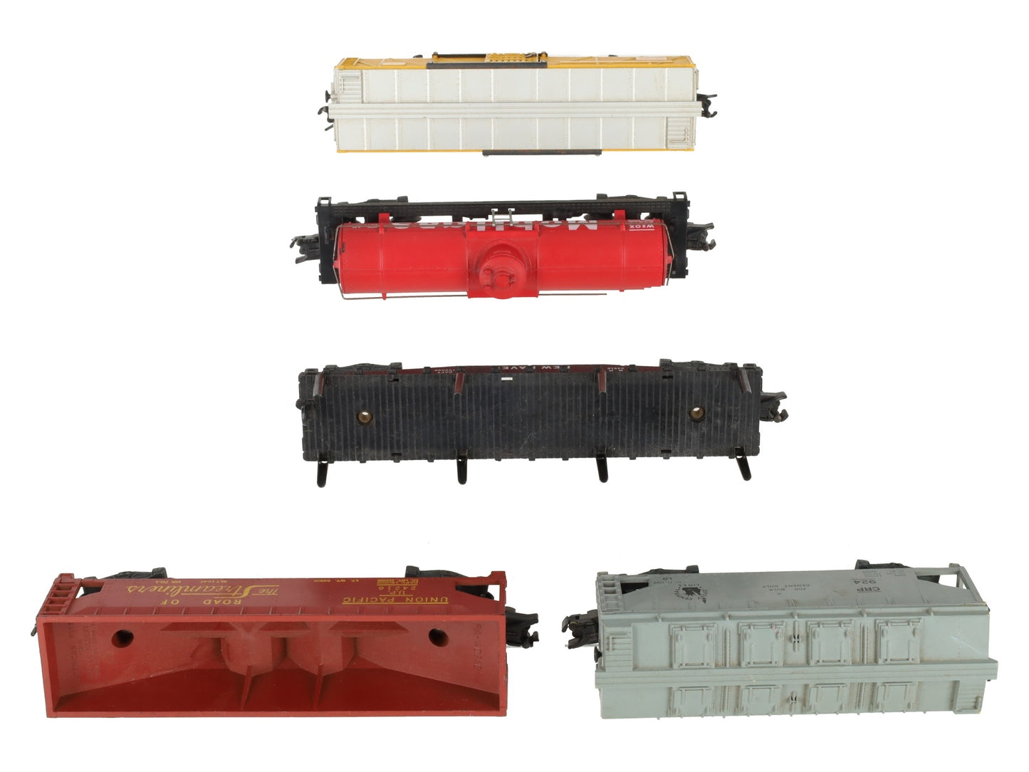 American Flyer Vintage S Freight Cars # 24316, 24216, 24516, 924 & 24076 [5] EX