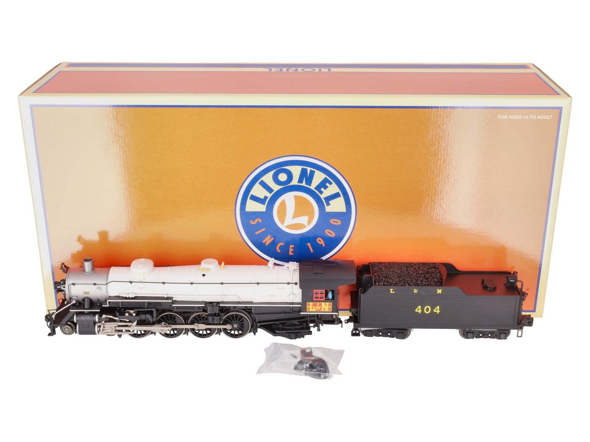 Lionel 1931060 O BTO USRA Lt Mountain L&N #404 Steam Loco/LCS w/Bluetooth