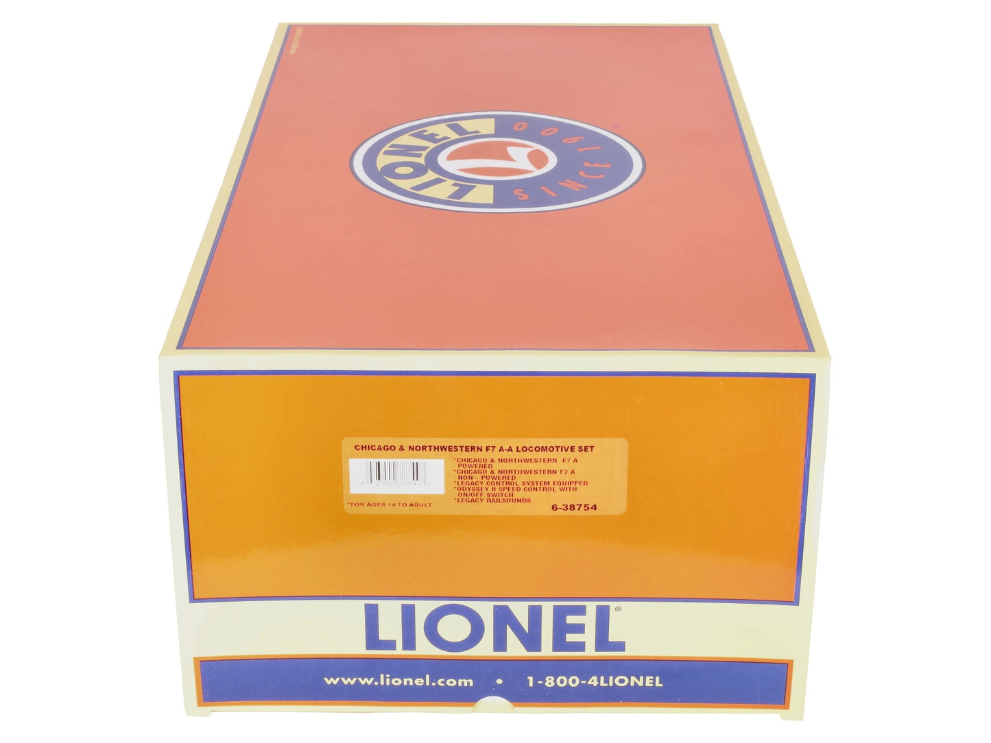 Lionel 6-38754 O C&NW Legacy F-7 AA Diesel Locomotive Set #401/#403 LN/Box