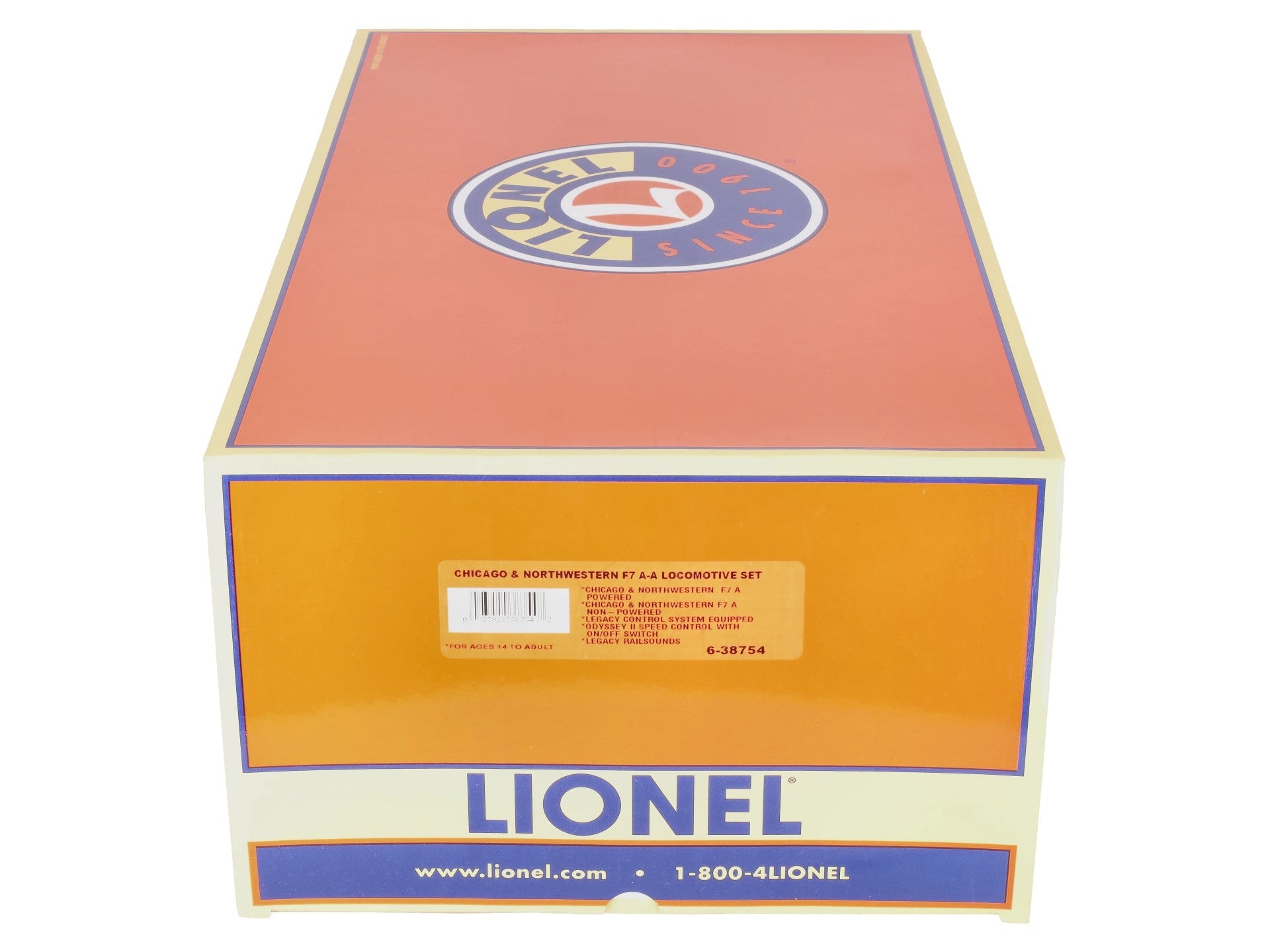 Lionel 6-38754 O C&NW Legacy F-7 AA Diesel Locomotive Set #401/#403 LN/Box