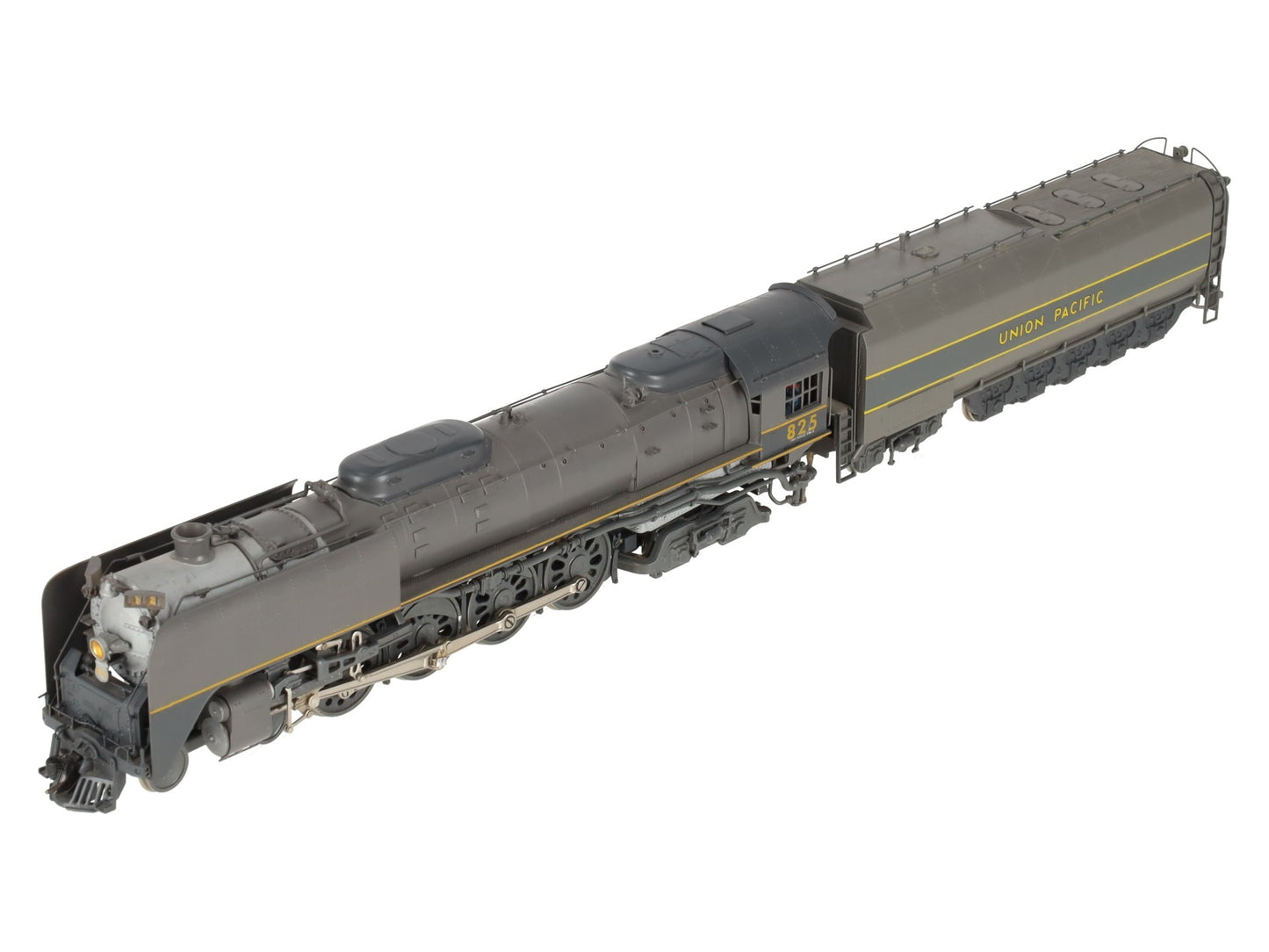 Westside Model Co. HO BRASS UP FEF-2 4-8-4 Steam Locomotive & Tender- Painted EX/Box