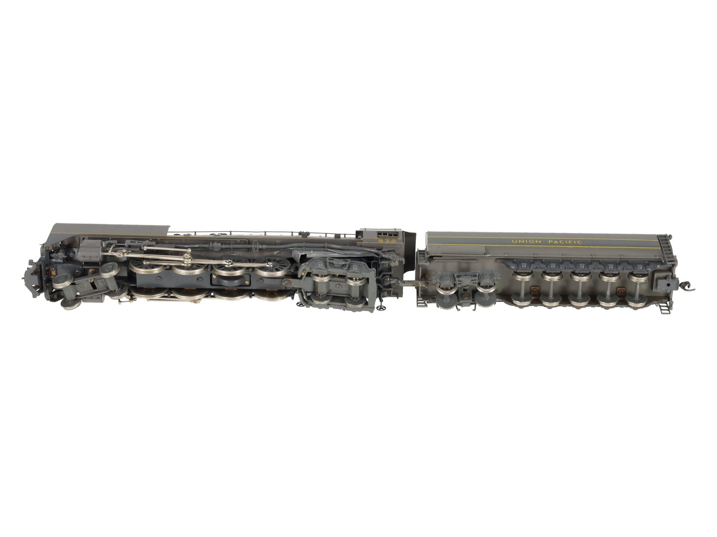 Westside Model Co. HO BRASS UP FEF-2 4-8-4 Steam Locomotive & Tender- Painted EX/Box
