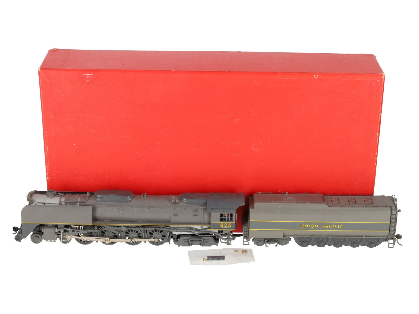 Westside Model Co. HO BRASS UP FEF-2 4-8-4 Steam Locomotive & Tender- Painted EX/Box