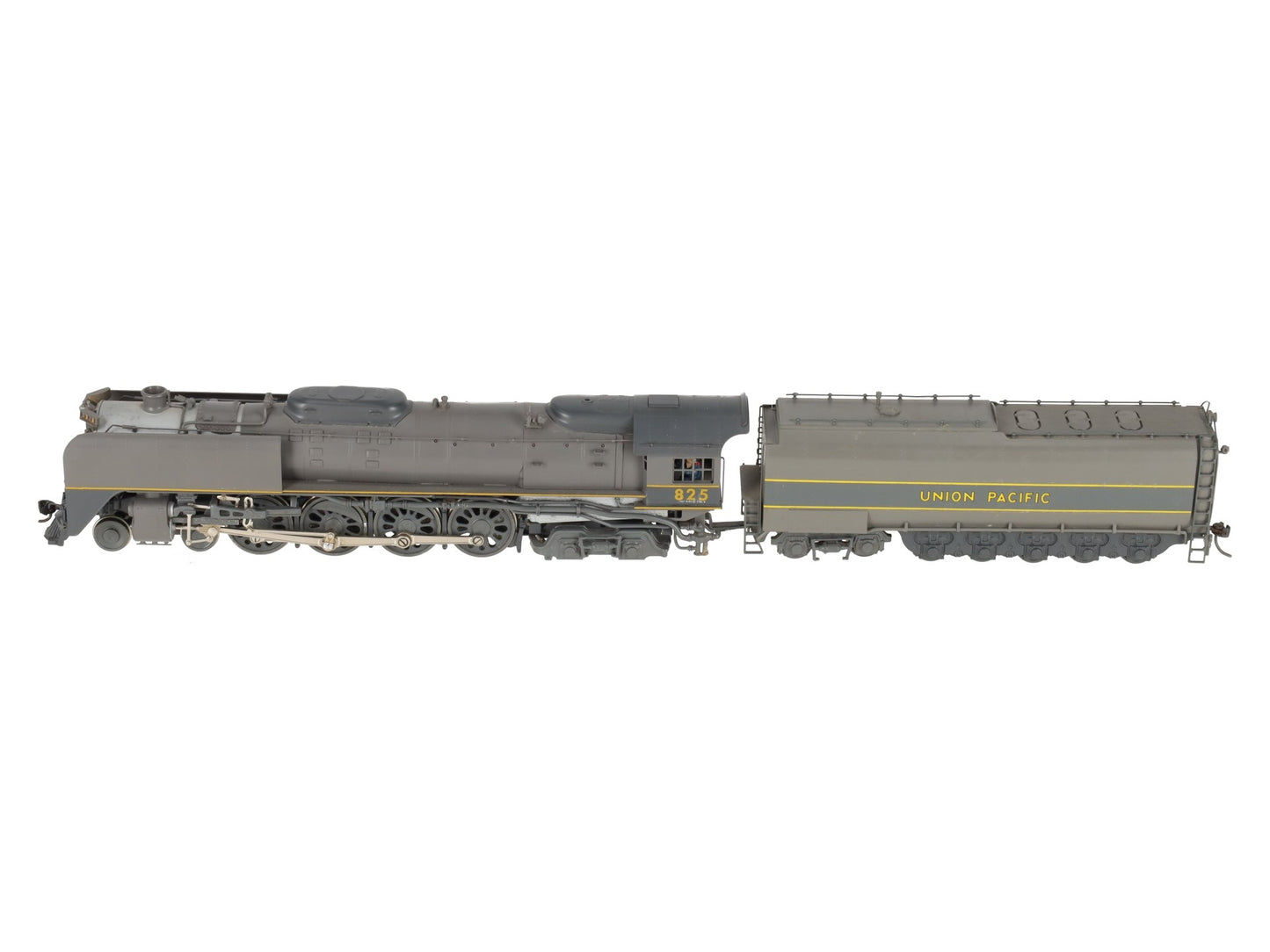 Westside Model Co. HO BRASS UP FEF-2 4-8-4 Steam Locomotive & Tender- Painted EX/Box