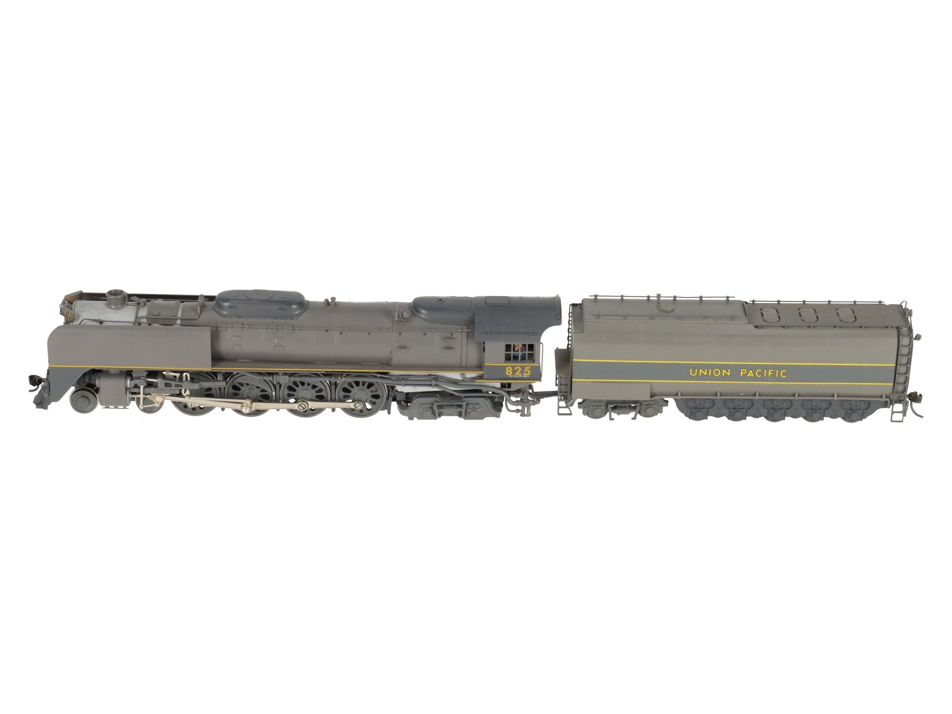 Westside Model Co. HO BRASS UP FEF-2 4-8-4 Steam Locomotive & Tender- Painted EX/Box