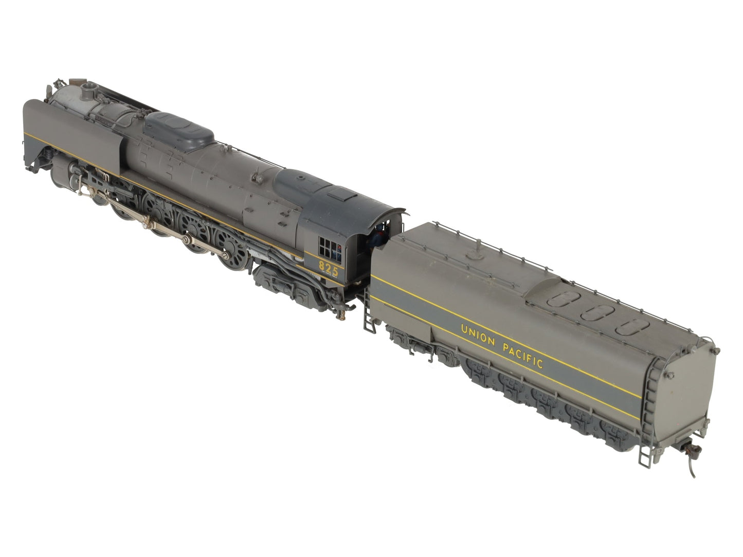 Westside Model Co. HO BRASS UP FEF-2 4-8-4 Steam Locomotive & Tender- Painted EX/Box