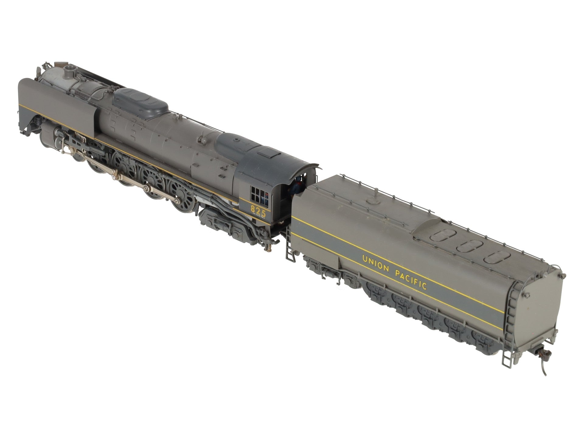 Westside Model Co. HO BRASS UP FEF-2 4-8-4 Steam Locomotive & Tender- Painted EX/Box