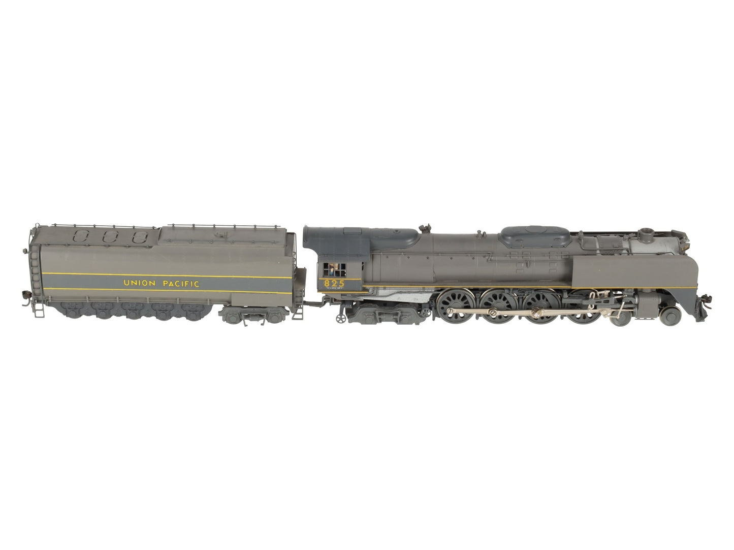 Westside Model Co. HO BRASS UP FEF-2 4-8-4 Steam Locomotive & Tender- Painted EX/Box