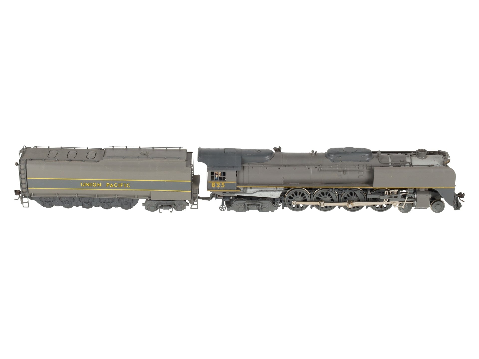 Westside Model Co. HO BRASS UP FEF-2 4-8-4 Steam Locomotive & Tender- Painted EX/Box