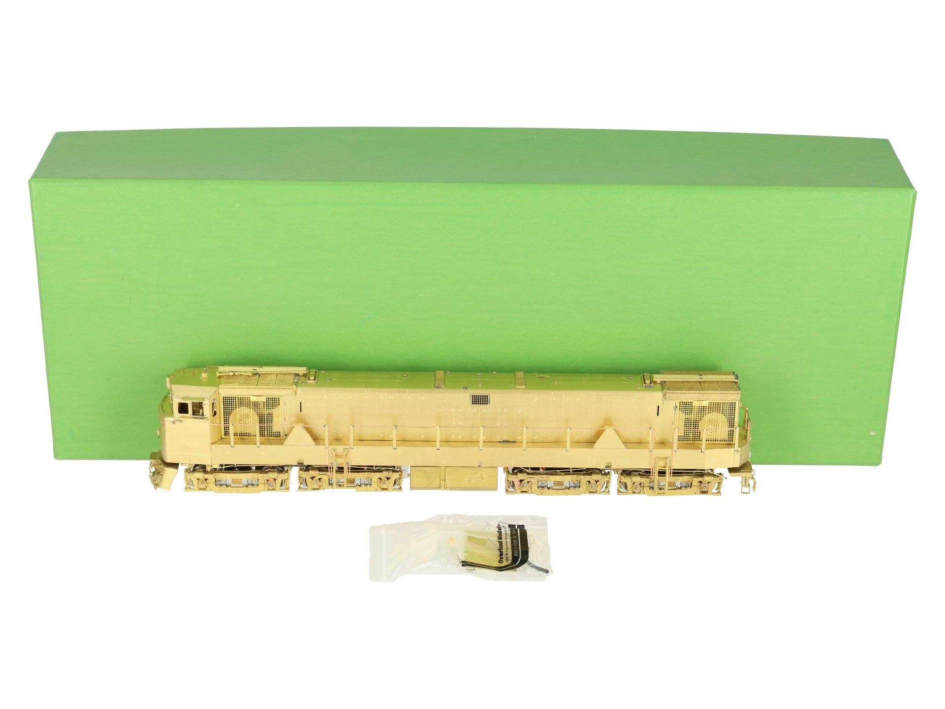 Overland OMI-5441 HO BRASS Union Pacific U50D Diesel Locomotive -Unpainted EX/Box