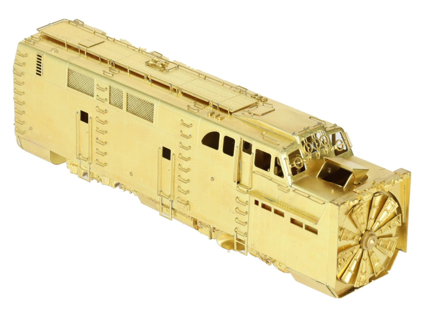 Overland 3069 HO BRASS Union Pacific Diesel Electric Rotary Snowplow -Unpainted EX/Box