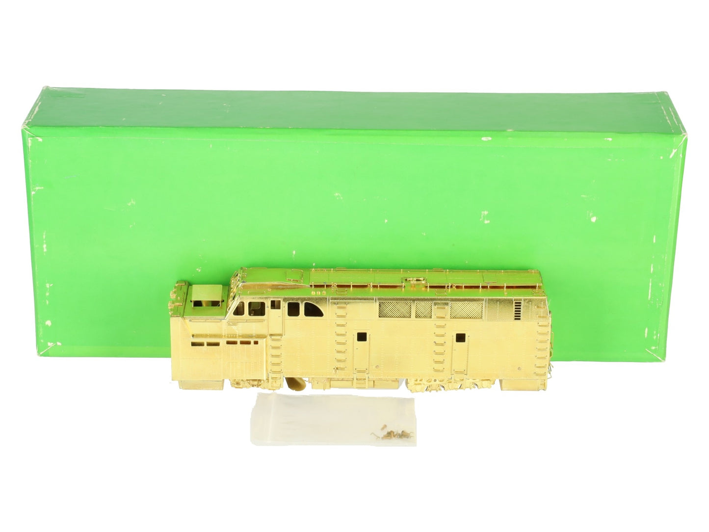 Overland 3069 HO BRASS Union Pacific Diesel Electric Rotary Snowplow -Unpainted EX/Box