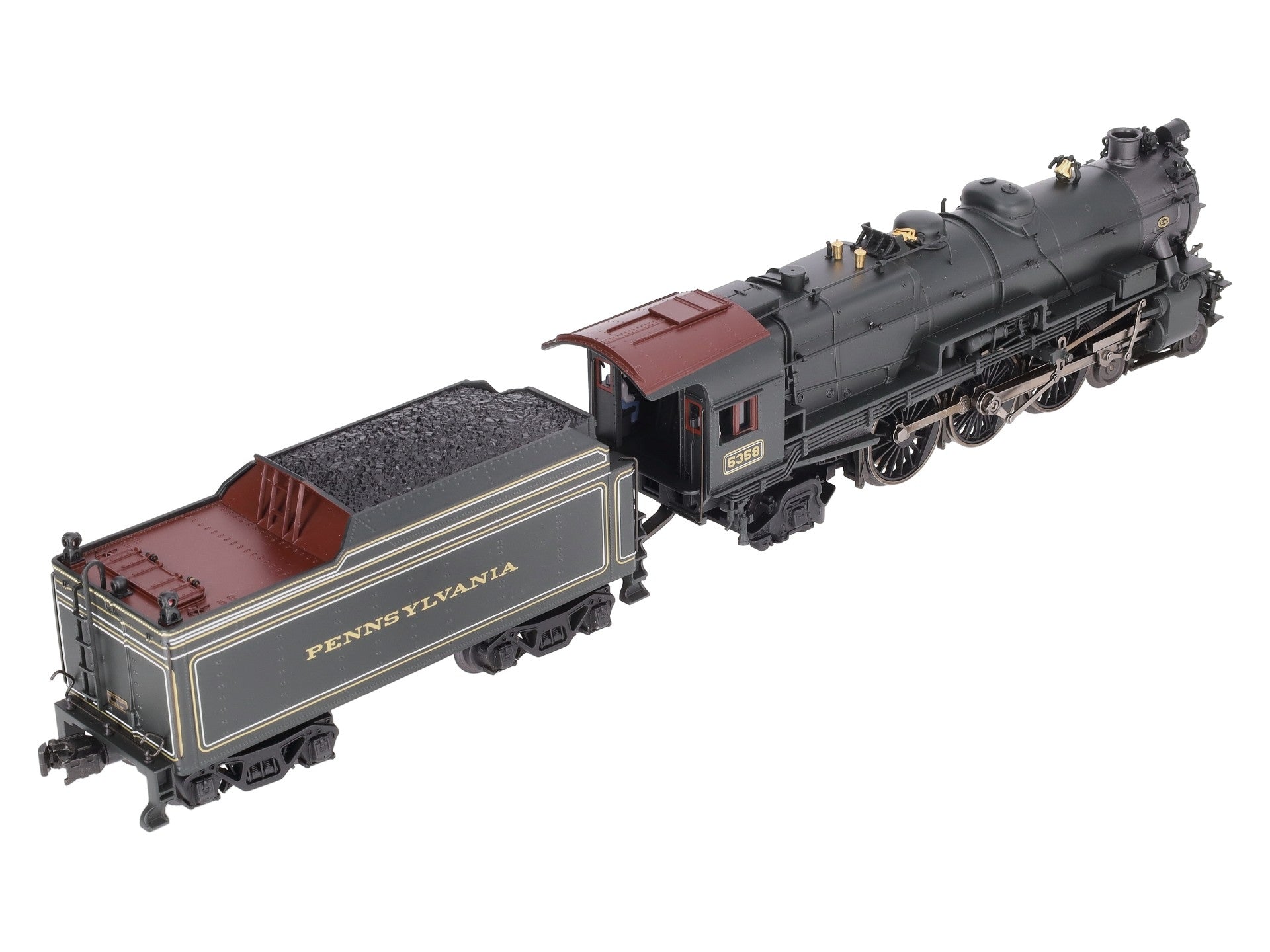 K-Line K3380-5358CC PRR Prewar K4 Pacific Steam Locomotive & Tender #5358 TMCC EX/Box