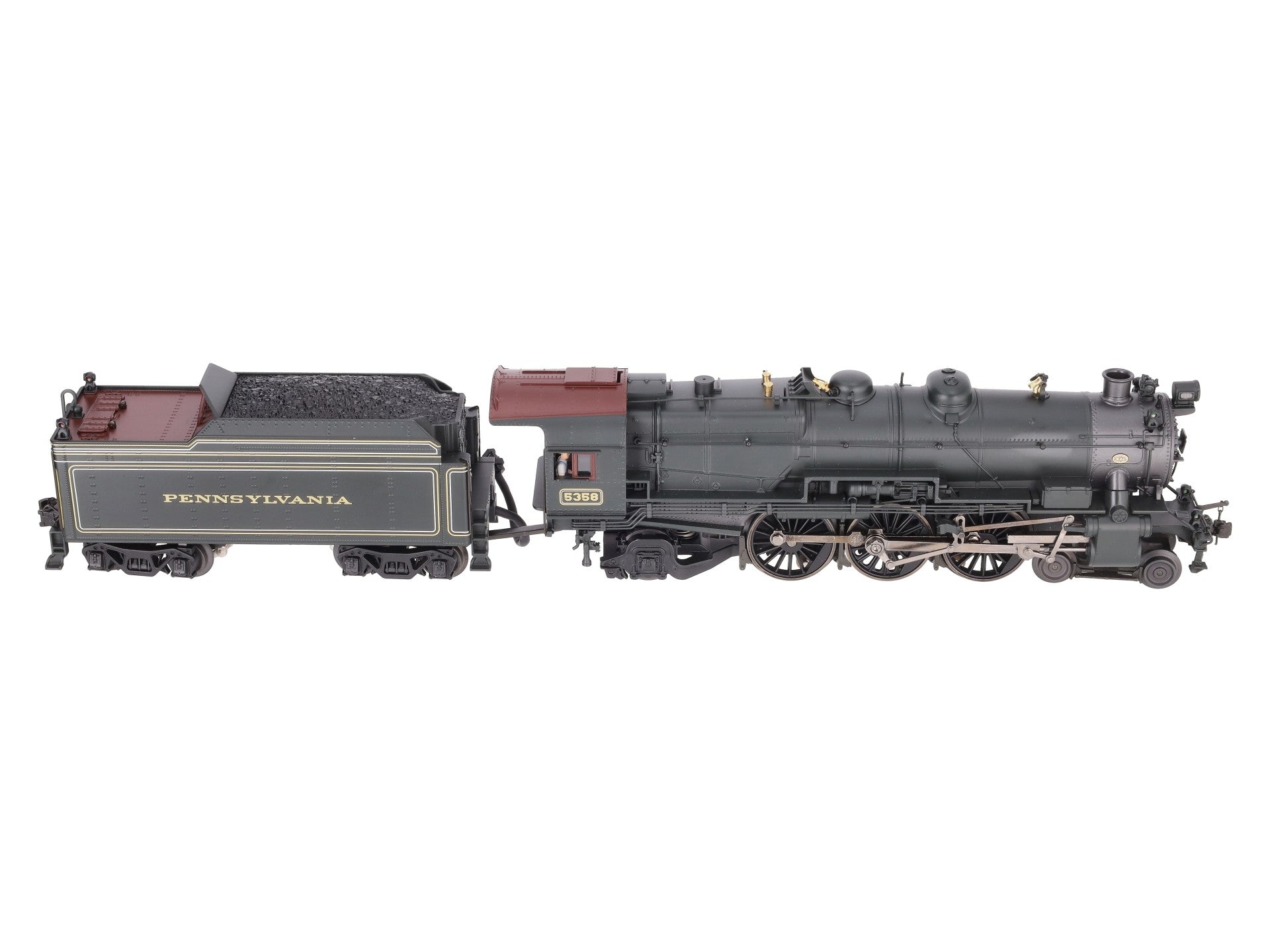 K-Line K3380-5358CC PRR Prewar K4 Pacific Steam Locomotive & Tender #5358 TMCC EX/Box