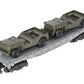 American Flyer 24557 Vintage S Gauge US Navy Flat Car w/2 Jeeps VG