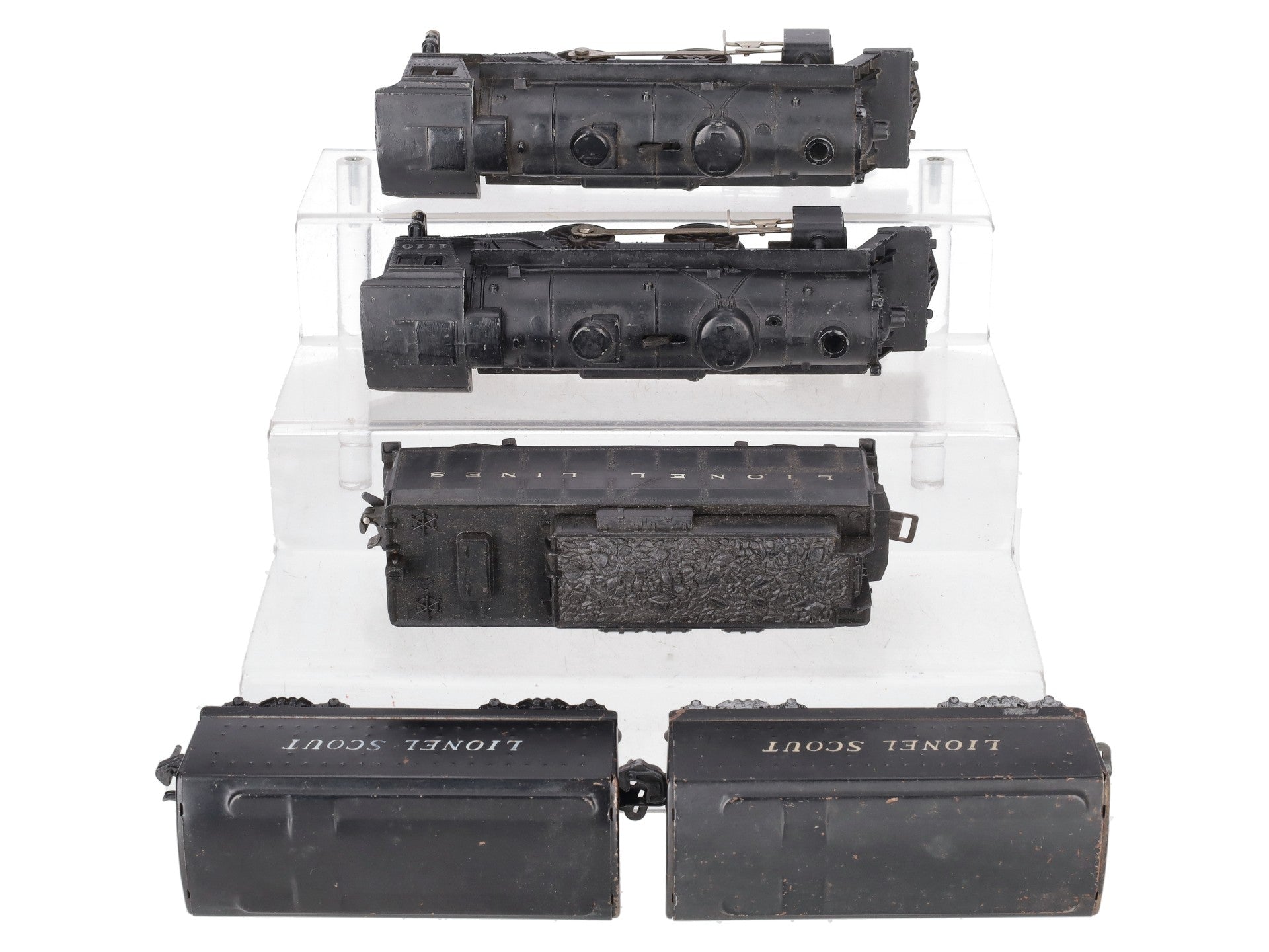 Lionel Vintage O Locomotives & Tenders # 1110, 6026W, 1110, 1001T & 1001T [5] VG