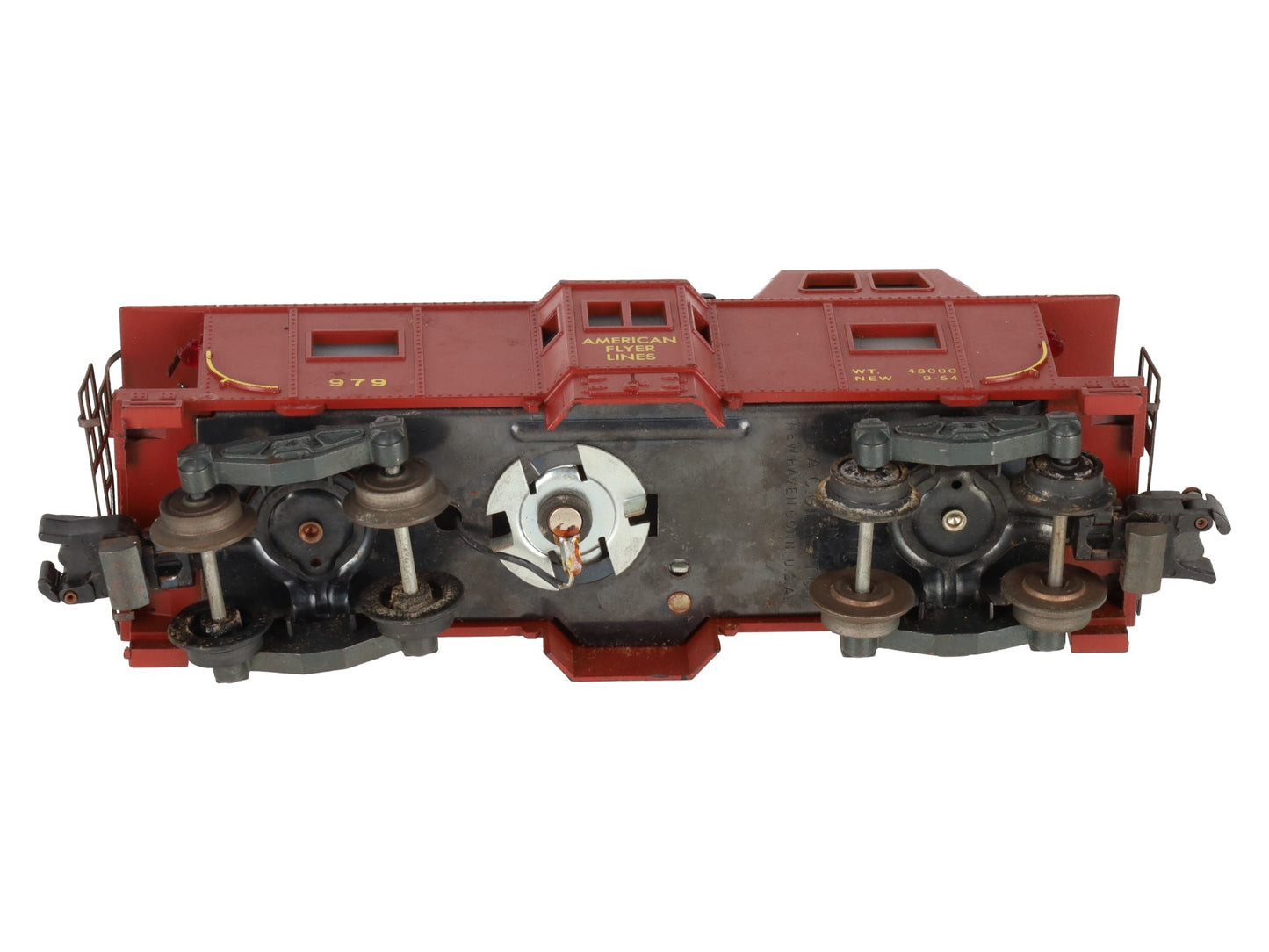 American Flyer 979 Vintage S Gauge American Flyer Lines Action Caboose VG