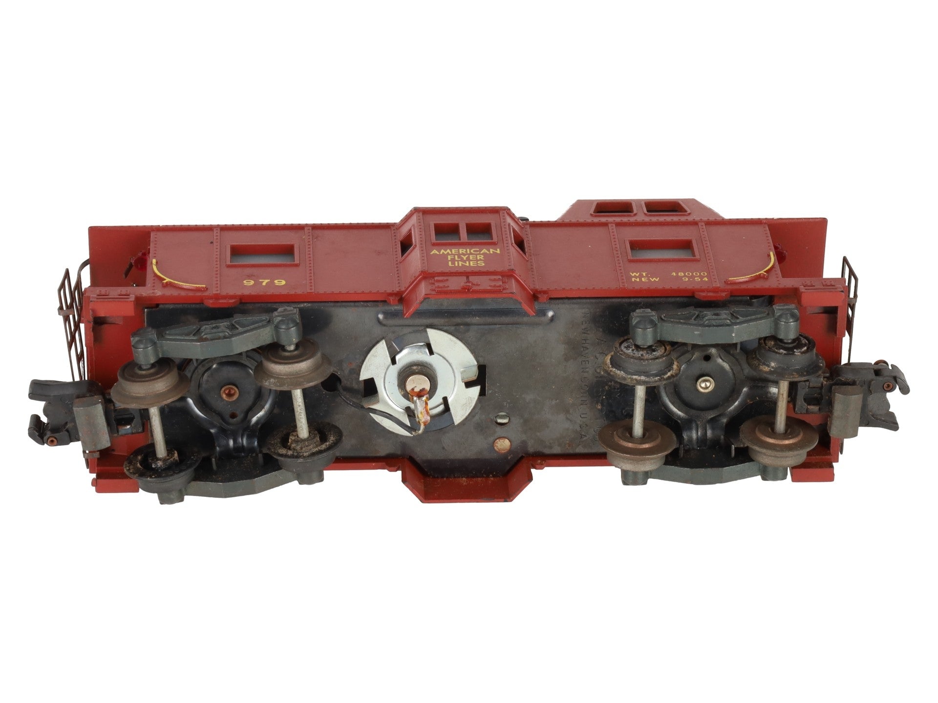 American Flyer 979 Vintage S Gauge American Flyer Lines Action Caboose VG