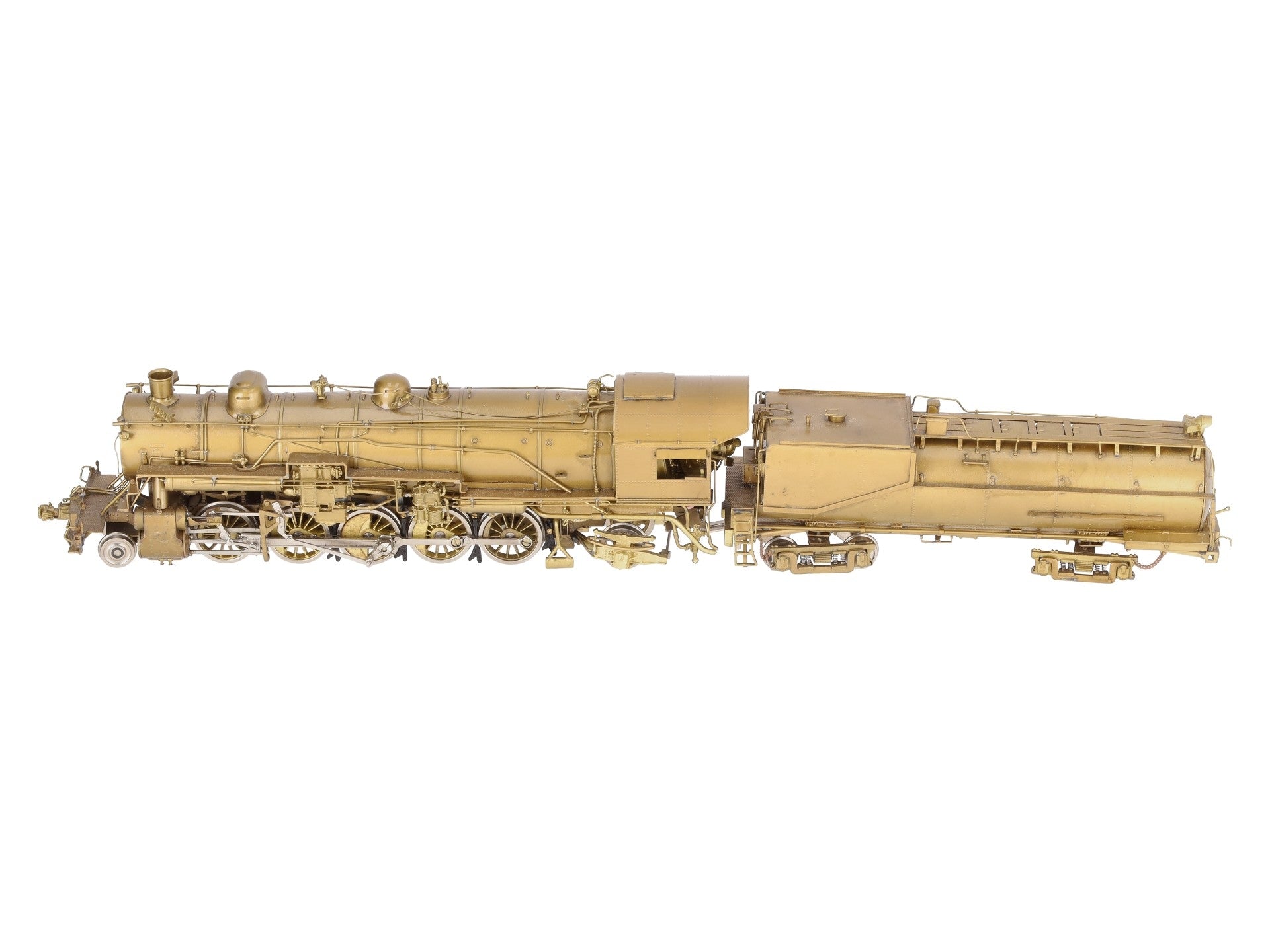 Sunset Models HO BRASS Southern Pacific F1 2-10-2 Steam Engine -Unpainted