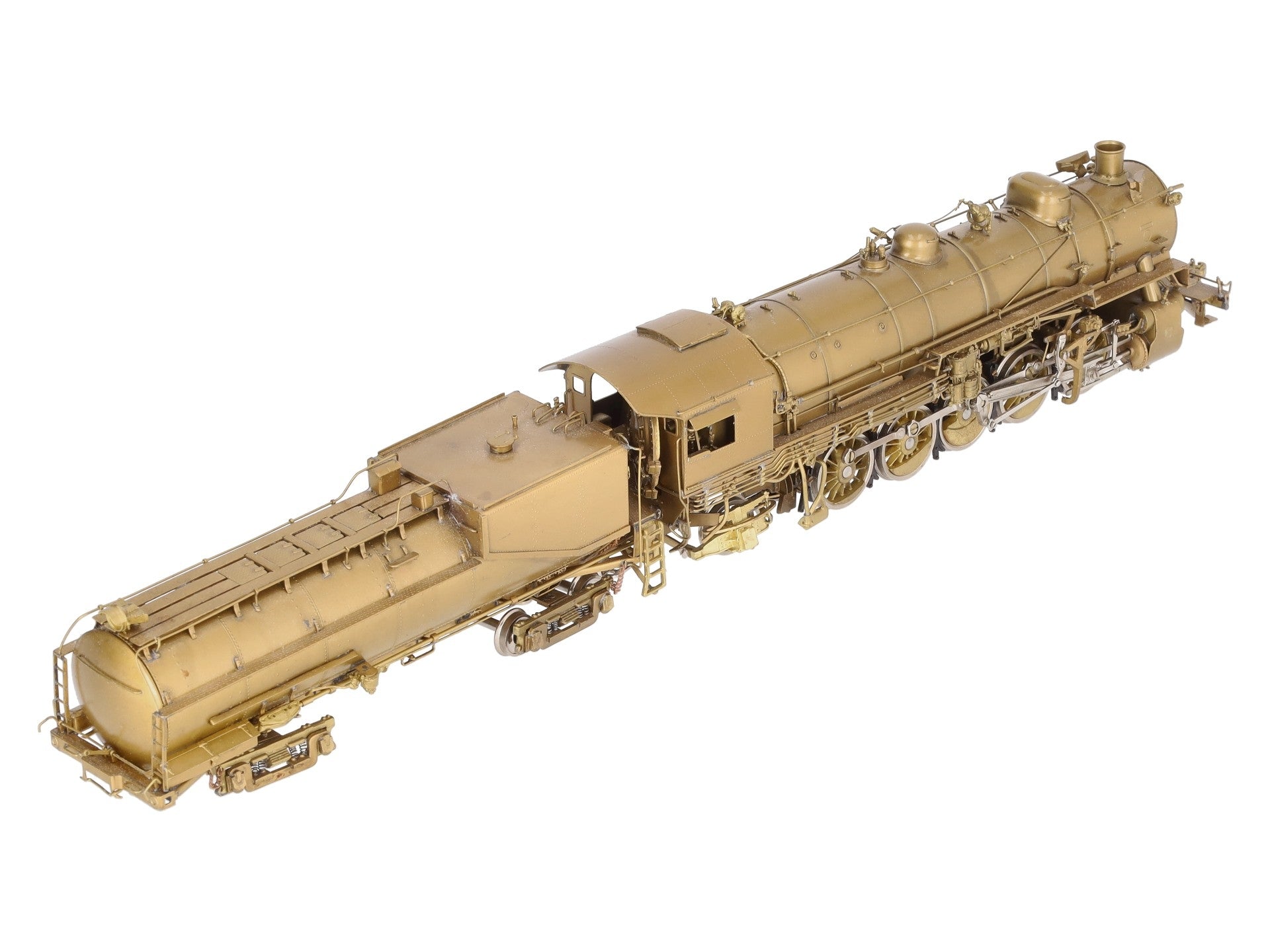 Sunset Models HO BRASS Southern Pacific F1 2-10-2 Steam Engine -Unpainted