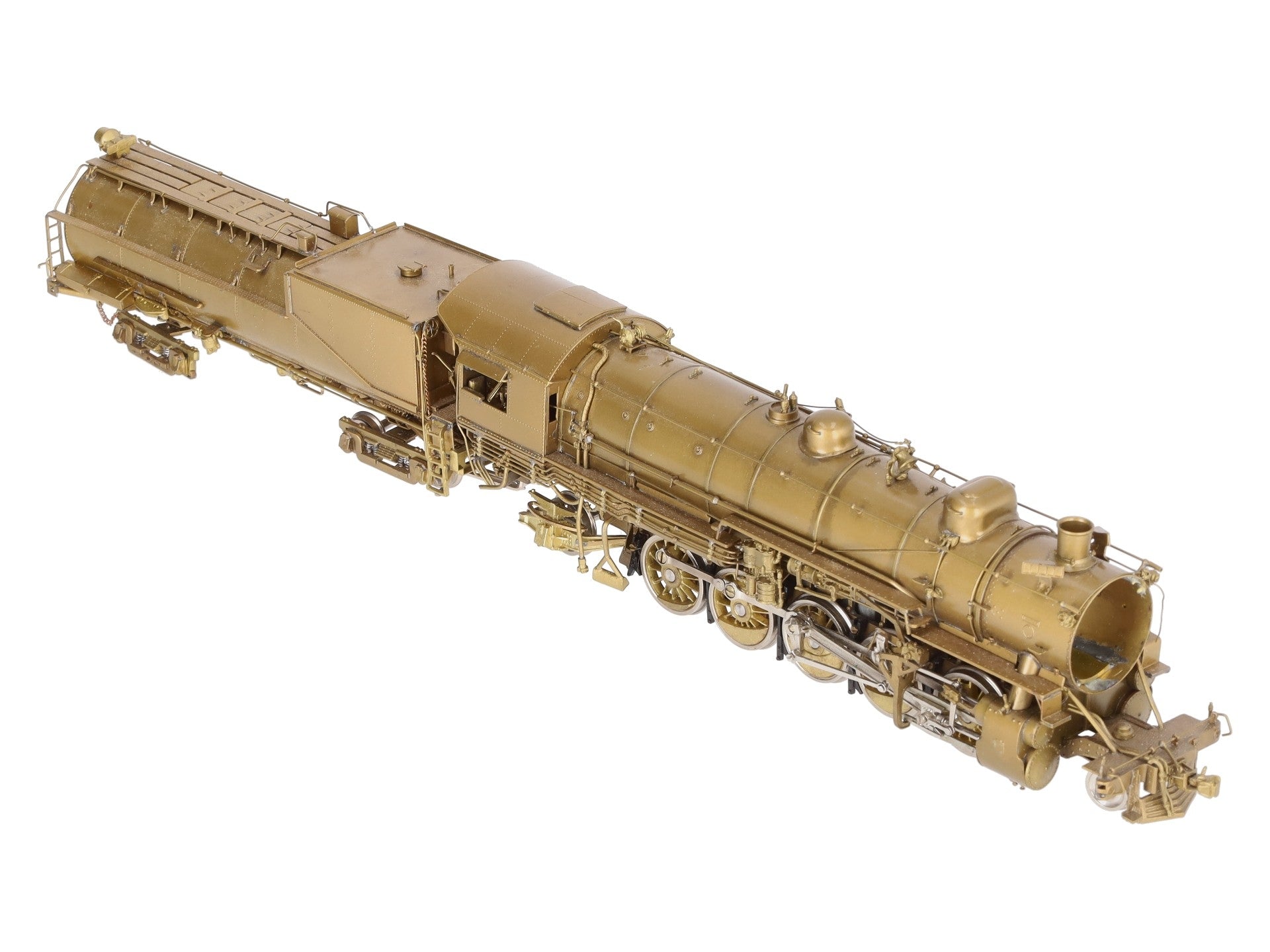 Sunset Models HO BRASS Southern Pacific F1 2-10-2 Steam Engine -Unpainted
