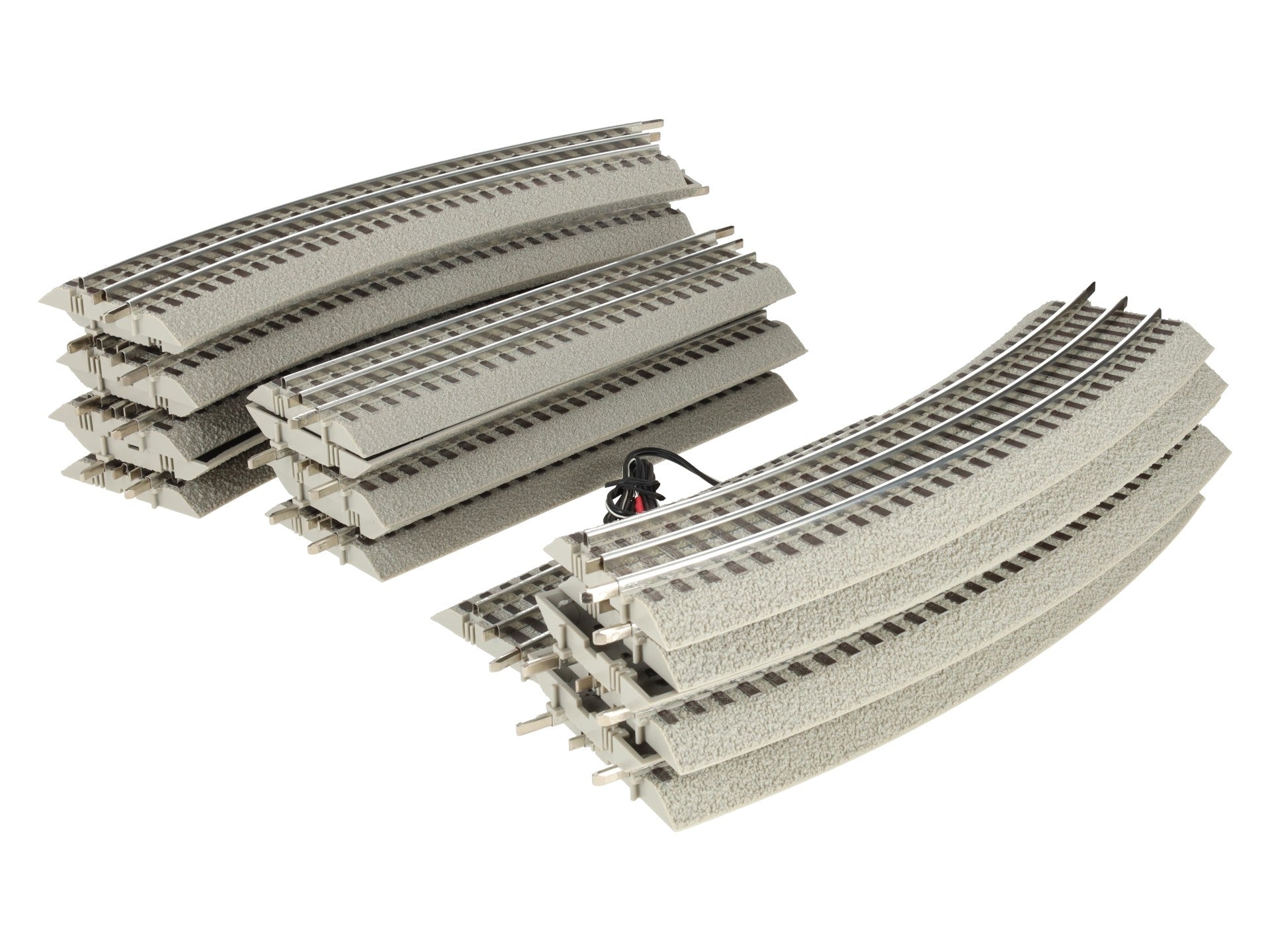Lionel O Gauge Assorted Straight & Curved Fastrack Sections [19] VG