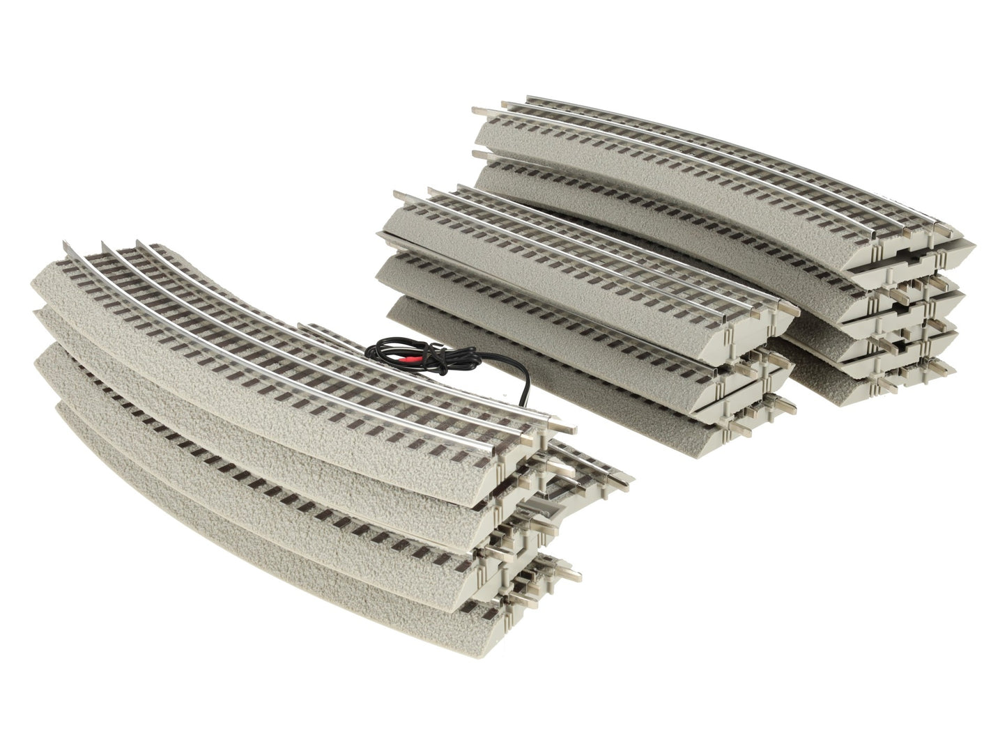 Lionel O Gauge Assorted Straight & Curved Fastrack Sections [19] VG
