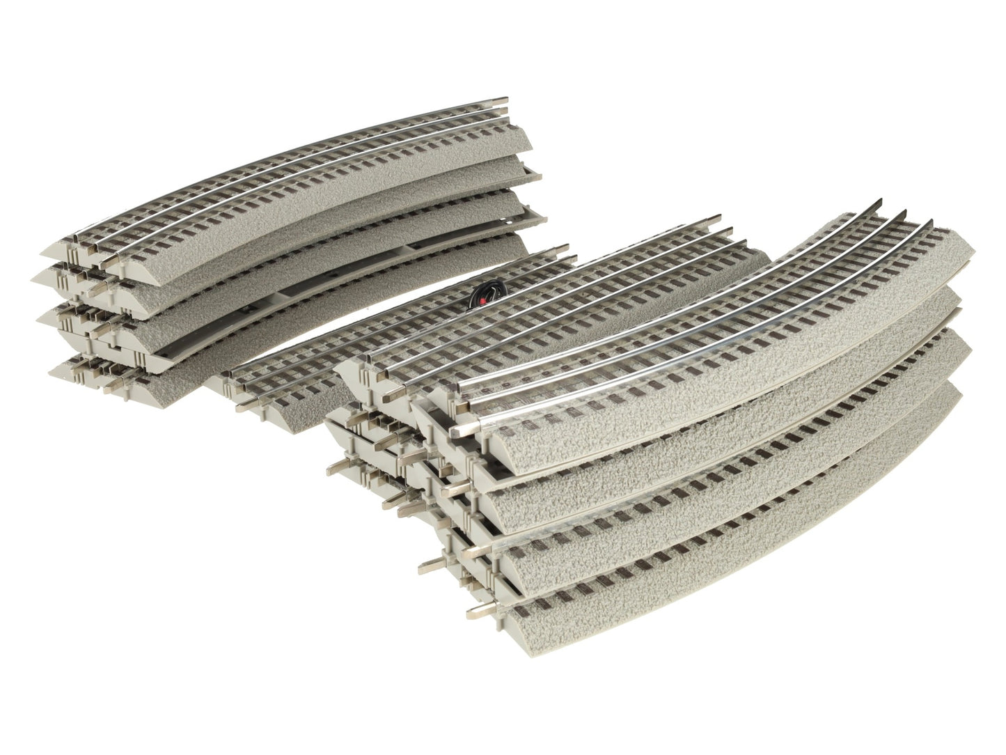 Lionel O Gauge Assorted Straight & Curved Fastrack Sections [19] VG